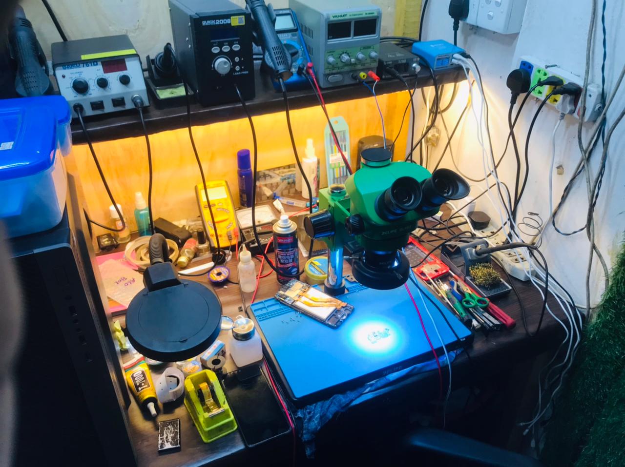 Expert repair work showcase